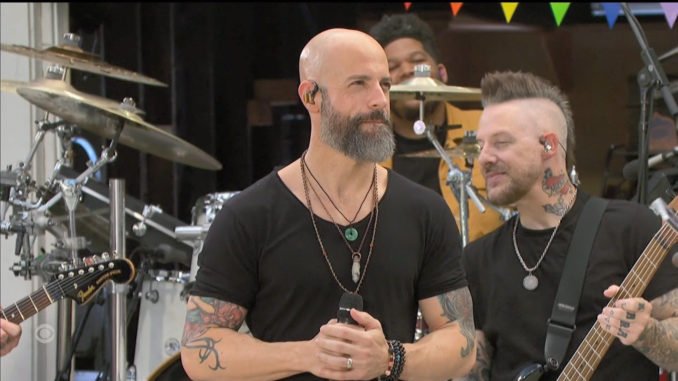 Chris Daughtry and Band perform Heavy is the Crown on The Talk