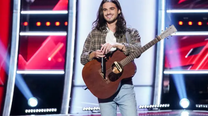 THE VOICE -- "Blind Auditions" -- Pictured: David Vogel -- (Photo by: Tyler Golden/NBC)