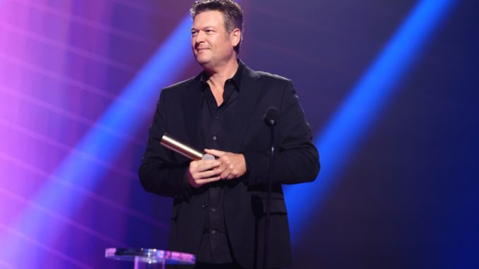 2020 E! PEOPLE'S CHOICE AWARDS -- Blake Shelton, The Country Artist of 2020 (Photo by: Christopher Polk/E! Entertainment)