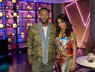 THE VOICE -- "Battle Reality" -- Pictured: (l-r) John Legend, Camilla Cabello -- (Photo by: Trae Patton/NBC)