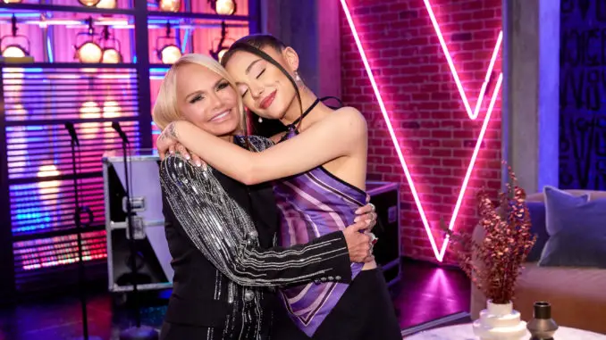 THE VOICE -- Kristin Chenoweth, Ariana Grande