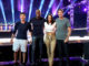 AMERICA'S GOT TALENT: EXTREME -- "First Look" -- Pictured: (l-r) Simon Cowell, Terry Crews, Nikki Bella, Travis Pastrana -- (Photo by: Eliza Morris/NBC)