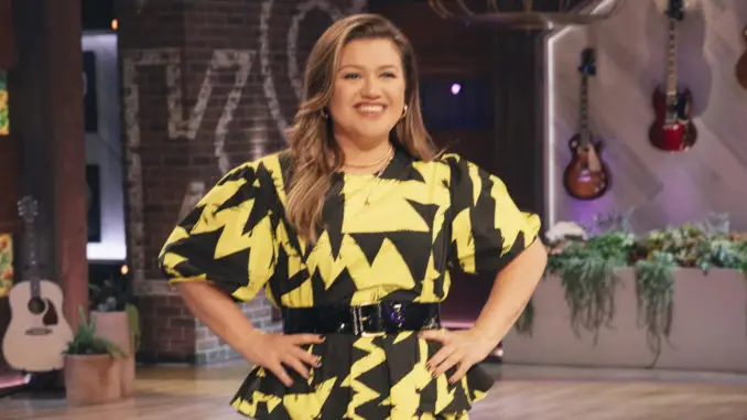 THE KELLY CLARKSON SHOW -- Episode 1025 -- Pictured: Kelly Clarkson -- (Photo by: Weiss Eubanks/NBCUniversal)