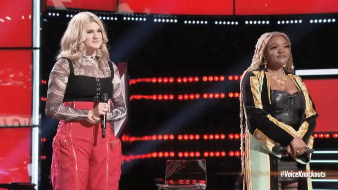 The Voice 21 Knockouts Hailey Green and Libianca