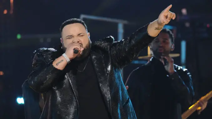 THE VOICE -- "Live Top 11 Performances" Episode 2116A -- Pictured: Jeremy Rosado -- (Photo by: Trae Patton/NBC)