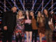 THE VOICE -- "Live Top 11 Eliminations” Episode 2116B -- Pictured: (l-r) Jeremy Rosado, Kelly Clarkson, Hailey Mia, Girl Named Tom -- (Photo by: Trae Patton/NBC)