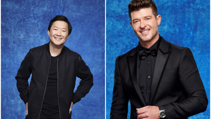 Ken Jeong Robin Thicke The Masked Singer