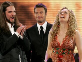 Bo Bice Ryan Seacrest Carrie Underwood American Idol Season 4 Finale