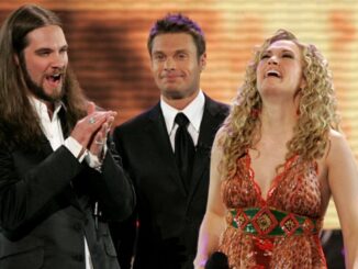 Bo Bice Ryan Seacrest Carrie Underwood American Idol Season 4 Finale