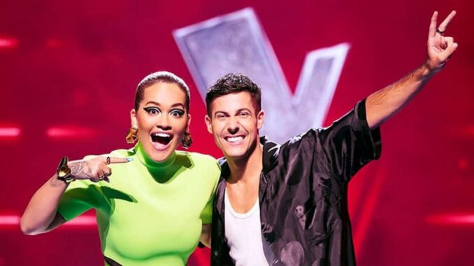 The Voice AU 2022 Lachie Gill Rita Ora