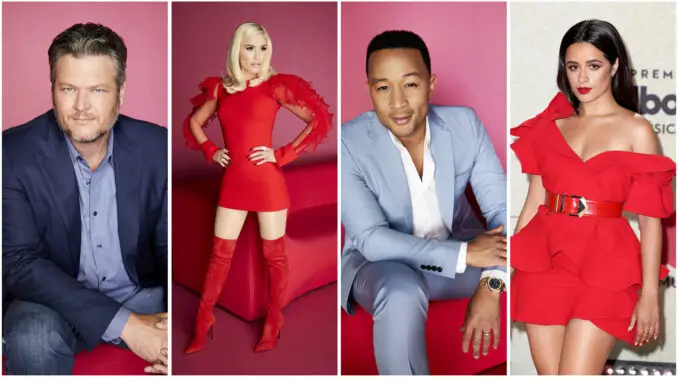 Blake Shelton, Gwen Stefani, John Legend, Camila Cabello - The Voice Season 22