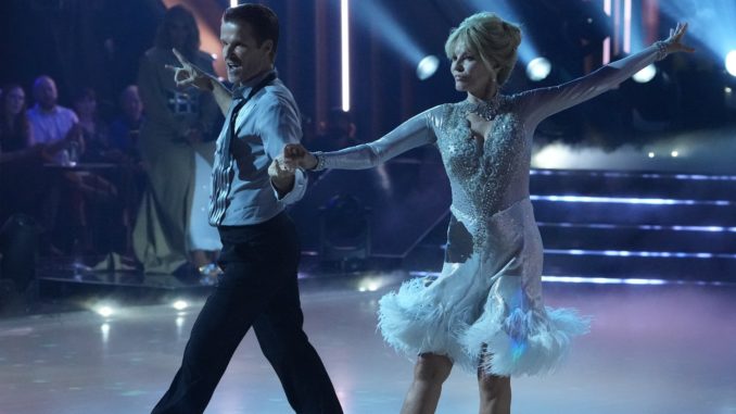 DANCING WITH THE STARS - “Bond Night” – (ABC/Eric McCandless)LOUIS VAN AMSTEL, CHERYL LADD