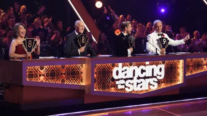 DANCING WITH THE STARS - CARRIE ANN INABA, LEN GOODMAN, DEREK HOUGH, BRUNO TONIOLI