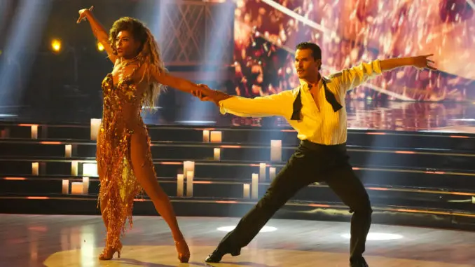 DANCING WITH THE STARS - “Bond Night” – (ABC/Eric McCandless)SHANGELA, GLEB SAVCHENKO