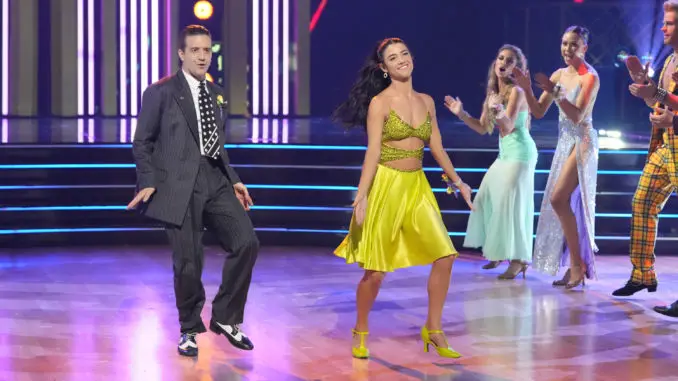 DANCING WITH THE STARS - “Stars' Stories Week: Prom Night” – (ABC/Eric McCandless)MARK BALLAS, CHARLI D’AMELIO