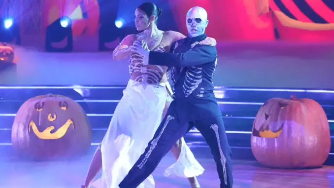 DANCING WITH THE STARS - “Halloween Night” – (ABC/Eric McCandless)JORDIN SPARKS, BRANDON ARMSTRONG