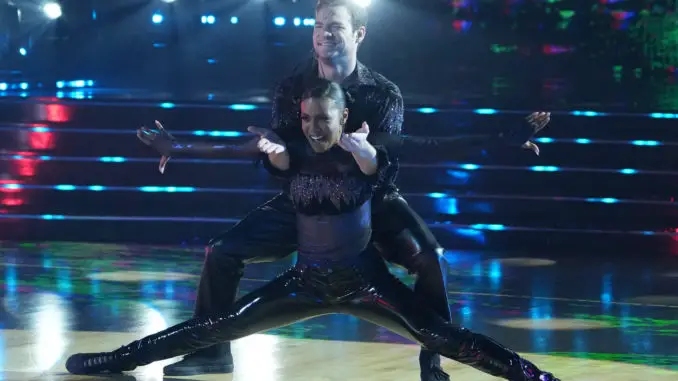 DANCING WITH THE STARS - “90s Night” –(ABC/Eric McCandless)BRITT STEWART, DANIEL DURANT