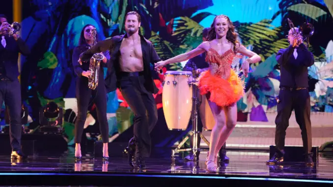 DANCING WITH THE STARS - “90s Night” –(ABC/Eric McCandless)VAL CHMERKOVSKIY, GABBY WINDEY