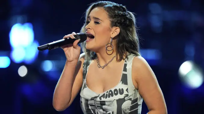 The Voice season 22 -Sasha Hurtado