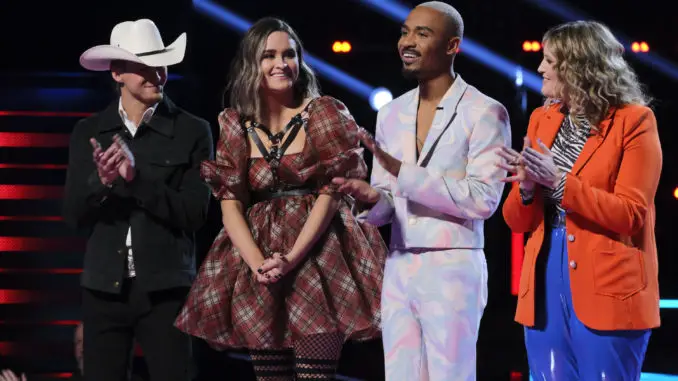 The Voice -- “Live Top 16 Performances” - Bryce Leatherwood, Sasha Hurtado, Kevin Hawkins, Kate Kalvach 