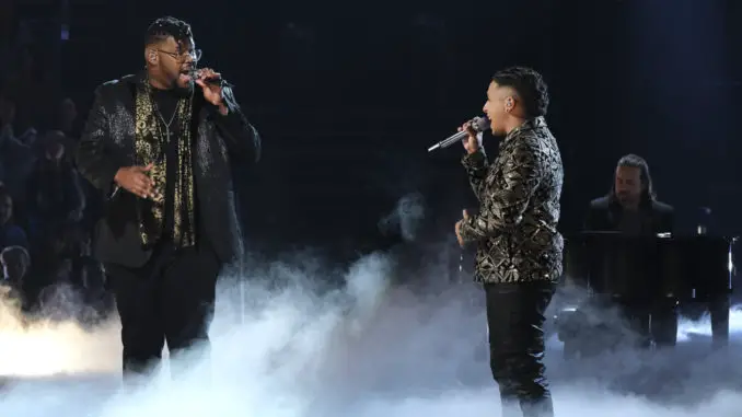 The Voice 2022 Semi Final Top 8 Justin Aaron, Omar Jose Cardona