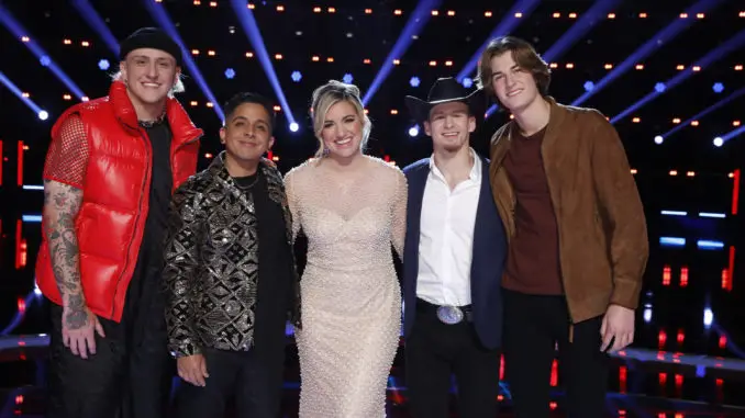 The Voice 2022 Finale Rankings - Bodie, Omar Jose Cardona, Morgan Myles, Bryce Leatherwood, Brayden Lape