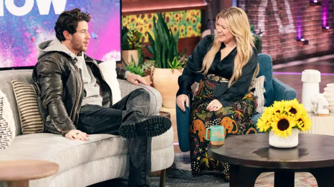 Nick Jonas Kelly Clarkson The Kelly Clarkson Show