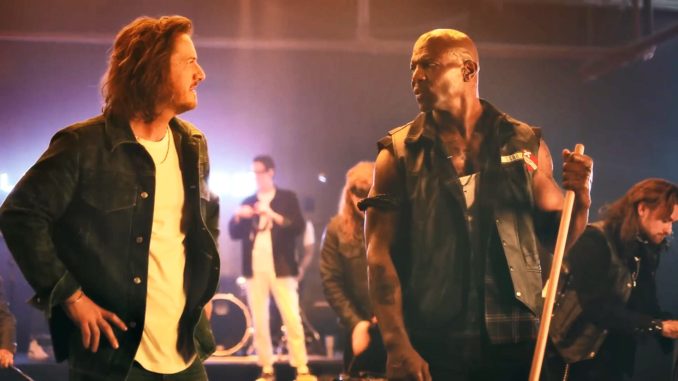 Tyler Hubbard Terry Crews Dancin' in the Country Music Video