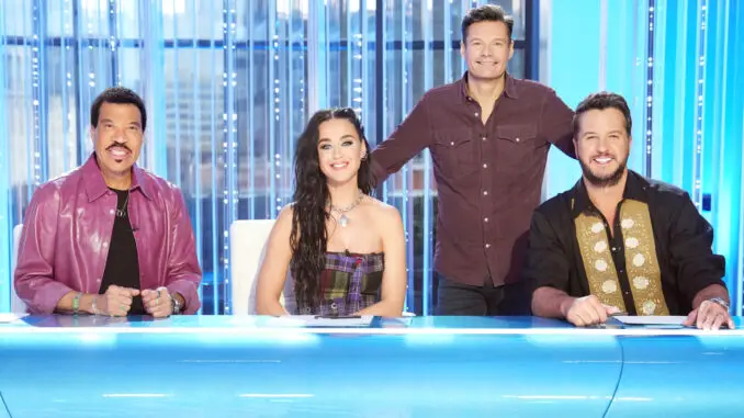 American Idol 2023 Lionel Richie Katy Perry Ryan Seacrest Luke Bryan