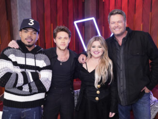 The Voice season 23 Chance the Rapper Niall Horan Kelly Clarkson Blake Shelton