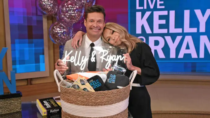 Ryan Seacrest Kelly Ripa Live with Kelly and Ryan