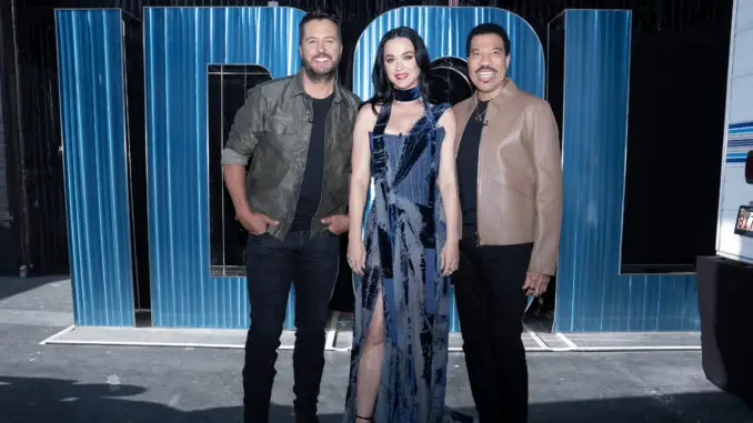 American Idol 2023 LUKE BRYAN, KATY PERRY, LIONEL RICHIE