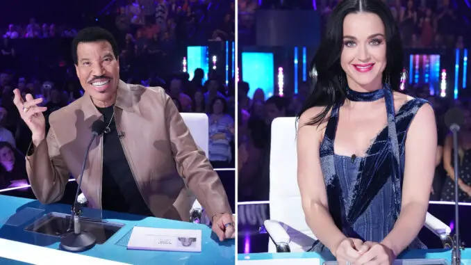 American Idol 2023 Lionel Richie Katy Perry
