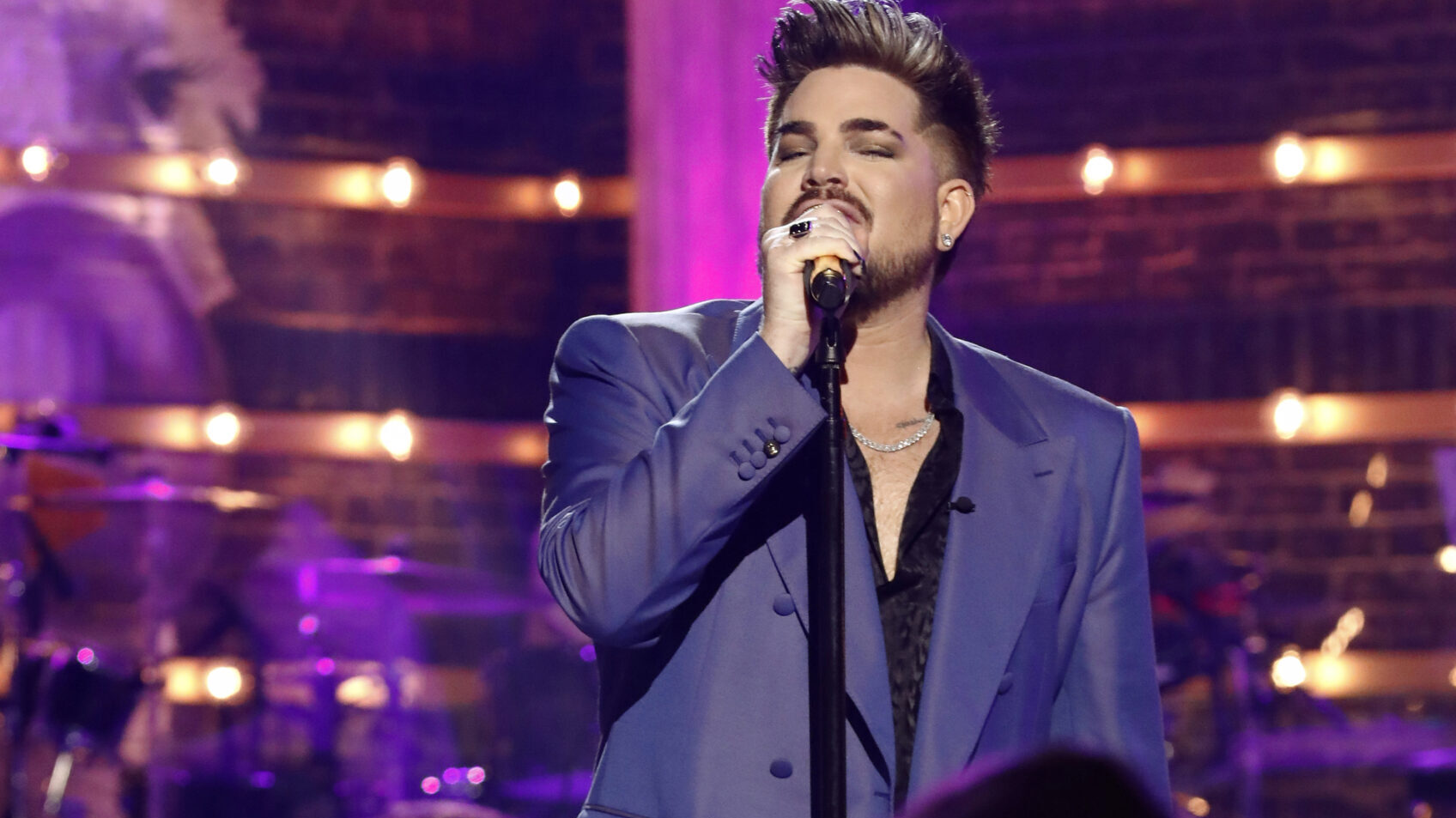 Watch Adam Lambert Hilariously Channel Cher on "That's My Jam"