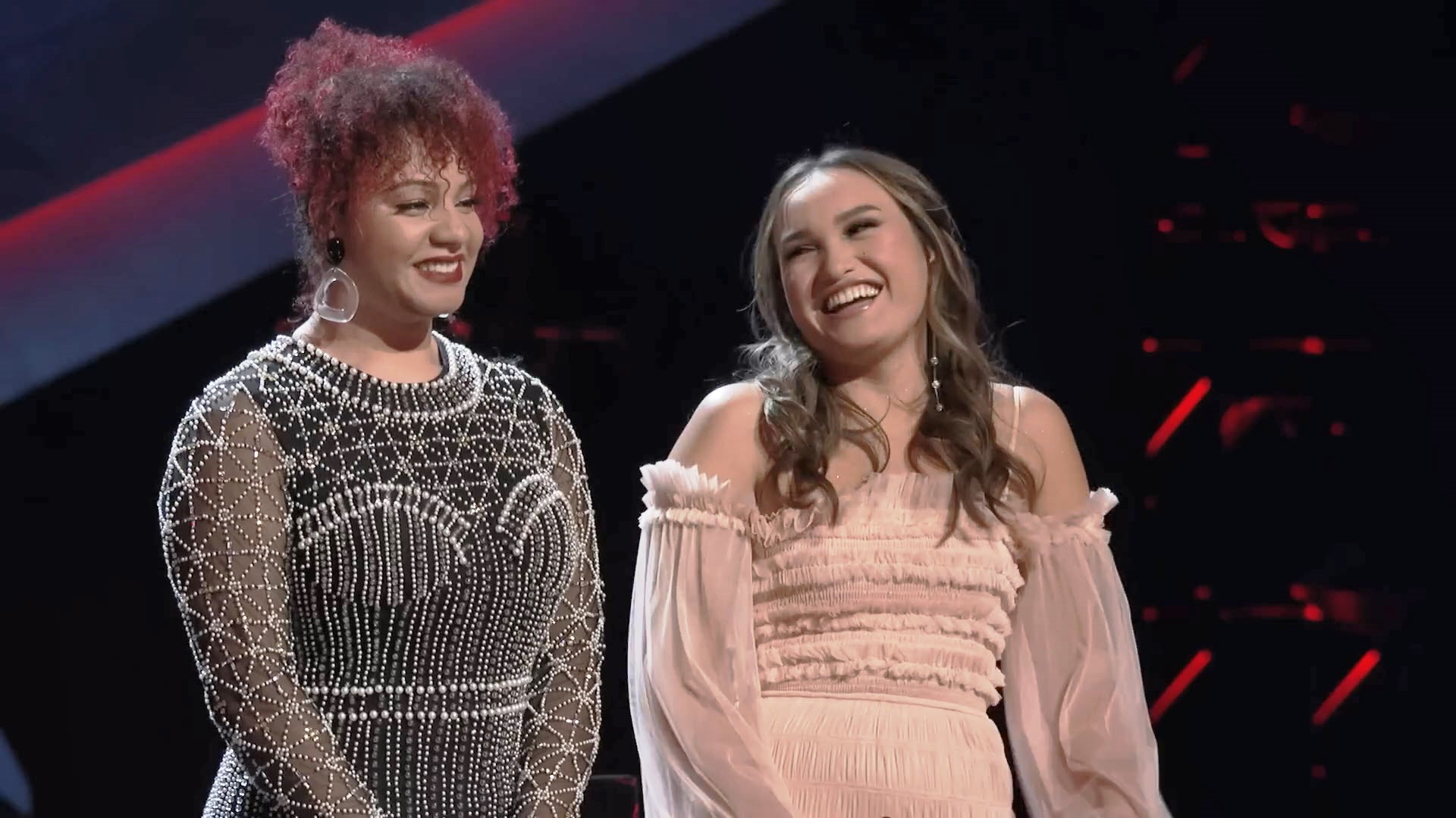 Watch The Voice Knockout Ninjas Cait Martin and Kala Banham