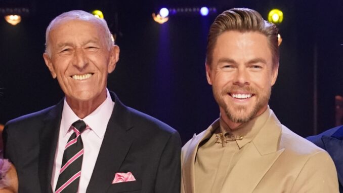 Len Goodman Derek Hough Dancing with the Stars