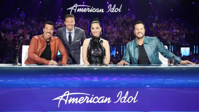 Lionel Richie, Ryan Seacrest, Katy Perry, Luke Bryan