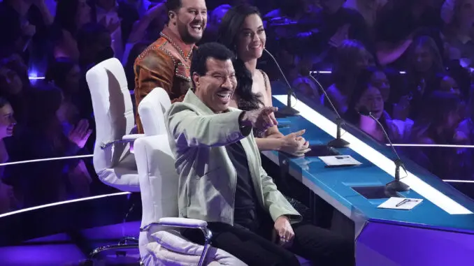 American Idol 2023 Lionel Richie, Katy Perry Luke Bryan