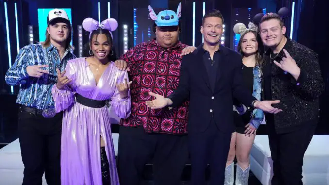 AMERICAN IDOL - 2023 COLIN STOUGH, WÉ ANI, IAM TONGI, MEGAN DANIELLE, ZACHARIAH SMITH