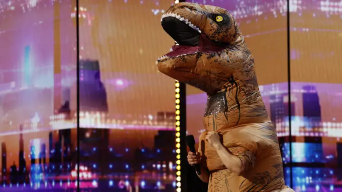 Trex Flips America's Got Talent