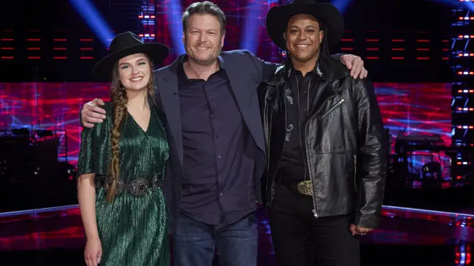 The Voice 23 - Team Blake Shelton - Grace West, NOIVAS