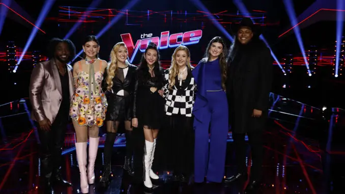 The Voice 23 Top 5 - D. Smooth, Gina Miles, Sorelle, Grace West, Noivas 