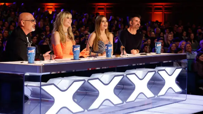 America's Got Talent 2023 - Howie Mandel, Heidi Klum, Sofia Vergara, Simon Cowell
