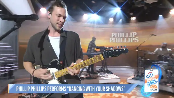Phillip Phillips performs "Dancing with your Shadows" on the Today Show