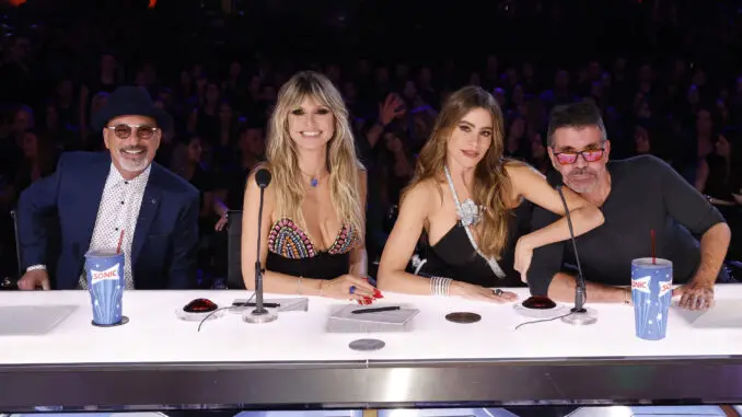 America's Got Talent 2023 - Howie Mandel, Heidi Klum, Sofia Vergara, Simon Cowell