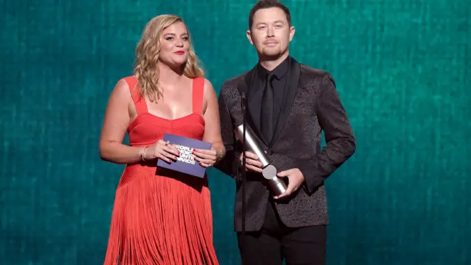 Lauren Alaina and Scotty McCreery People's Choice Country Awards 2023