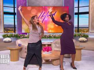 Carrie Ann Inaba Jennifer Hudson Demonstrate Pointy Pose