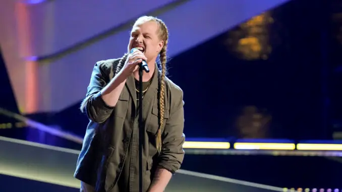The Voice 24 Blind Audition 7- Huntley