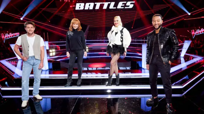 The Voice 24 - Niall Horan, Reba McEntire, Gwen Stefani, John Legend