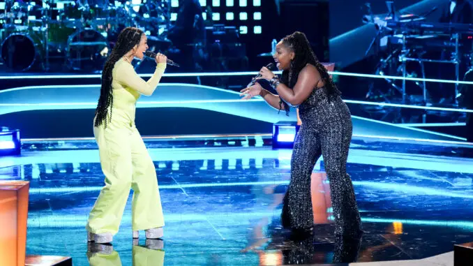 The Voice season 24 Battles - AZÁN, Taylor Deneen